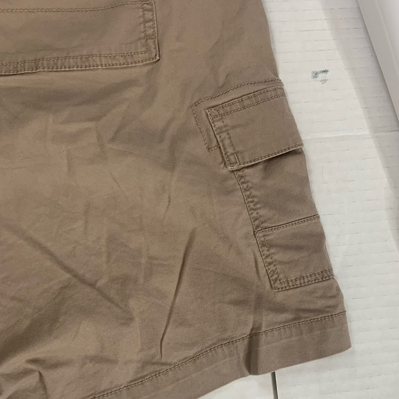 Sonoma Life Womens Cargo Shorts Plus Size 14 Tan Beige Pockets Knee Length - Picture 5 of 11